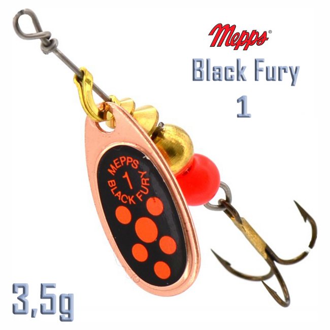 Black Fury 1 Copper-Orange