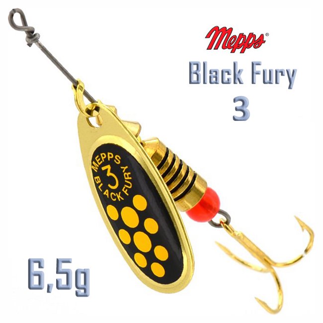 Black Fury 3 Gold-Yellow