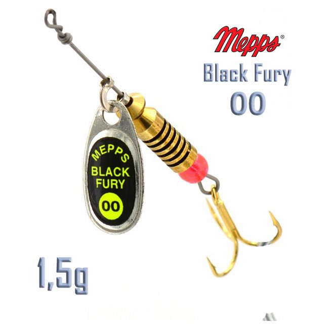 Black Fury  00 Silver-Chartreuse