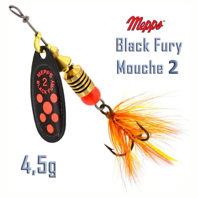 Black Fury Mouche Or 2 BL