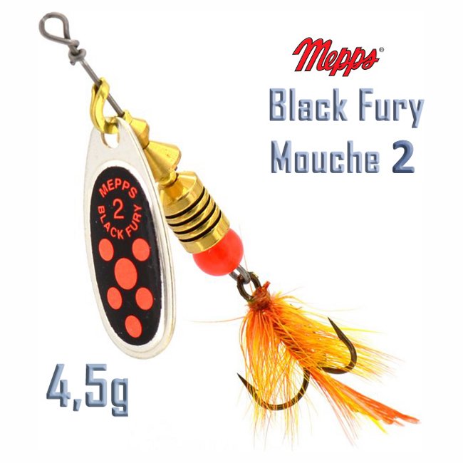 Black Fury Mouche Or 2 S