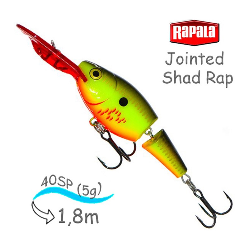 JSR04 BHO Jointed Shad Rap