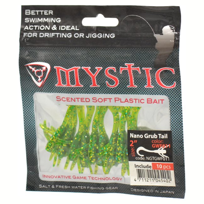 Mystic Nano Grub Tail 50-YW011