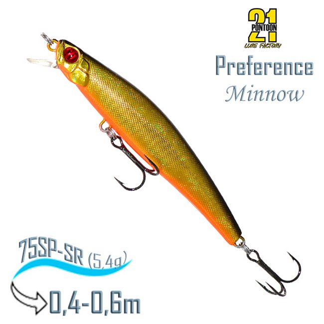 Preference Minnow 75 SP-SR-A02