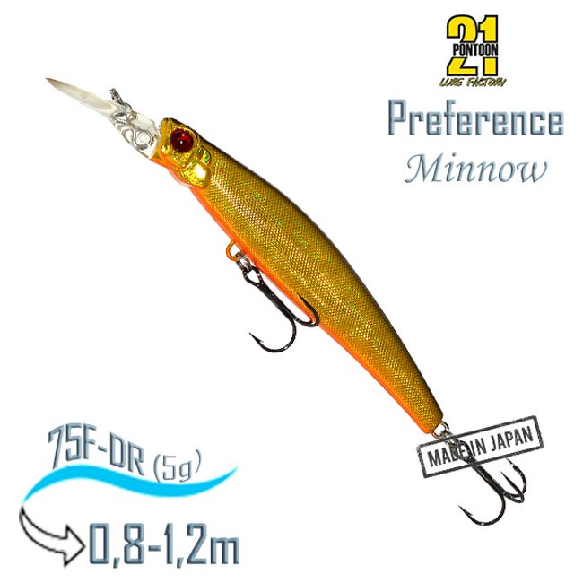 Preference Minnow 75 F-DR A02