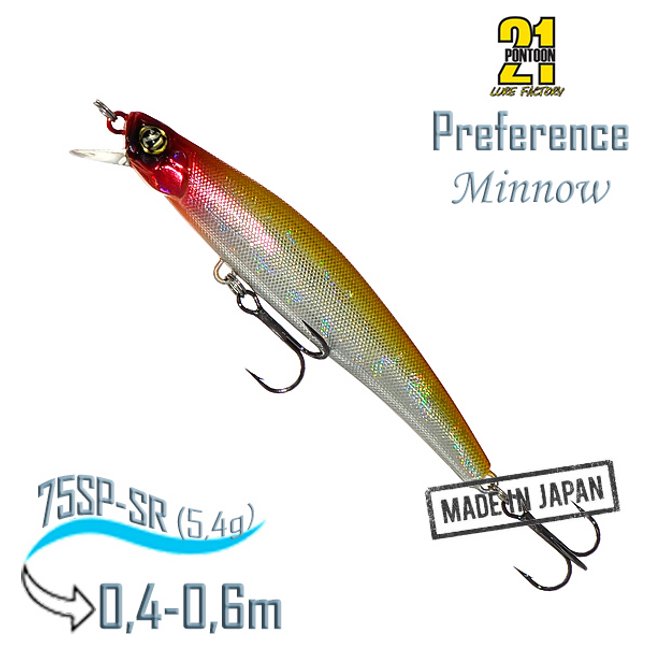 Preference Minnow 75 SP-SR-A15