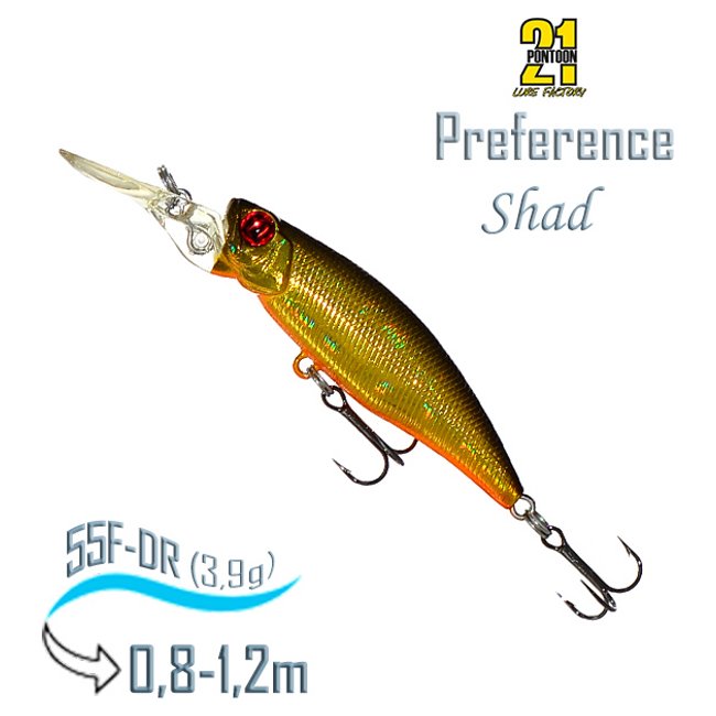 Preference Shad 55F-DR A02