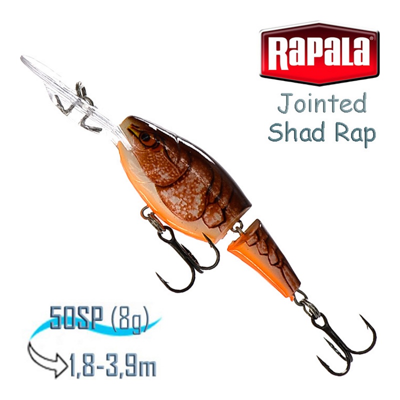 JSR05 BCW Jointed Shad Rap