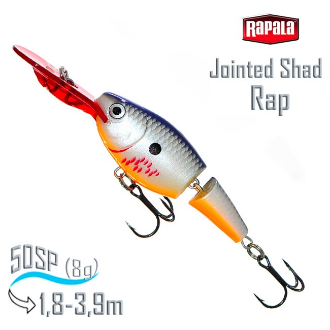 JSR05 BOSD Jointed Shad Rap