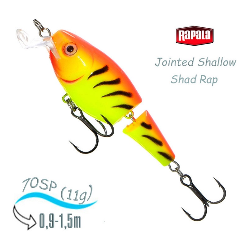 JSSR07 HT Jointed Shallow Shad Rap