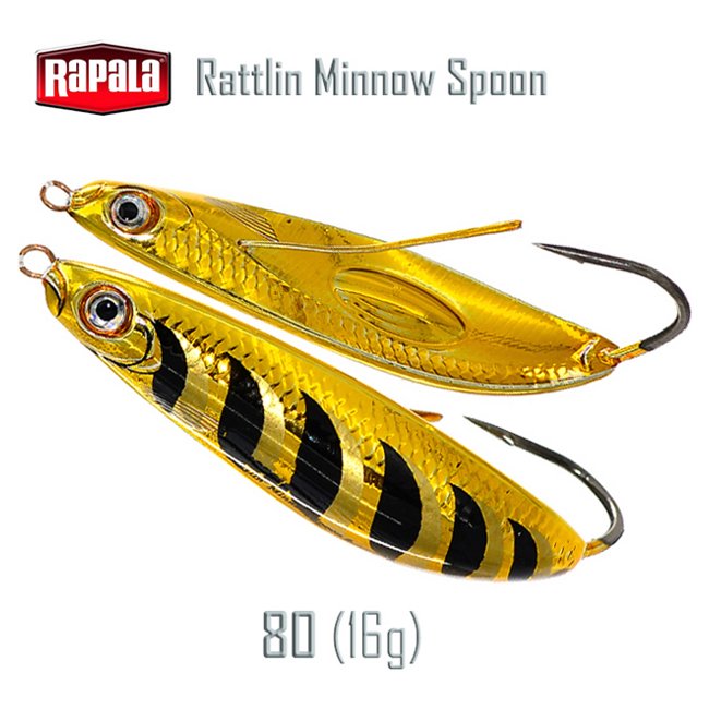 RMSR08 GBEE Rattlin Minnow Spoon .