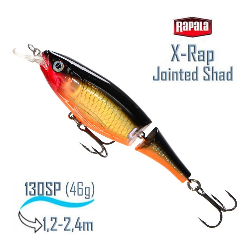 XJS13 G X-Rap Jointed Shad .