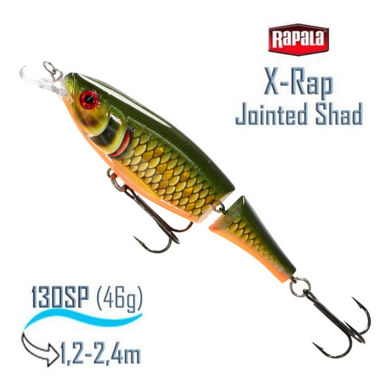 XJS13 SCRR X-Rap Jointed Shad