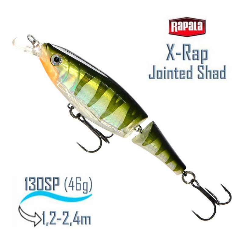 XJS13 YP X-Rap Jointed Shad .
