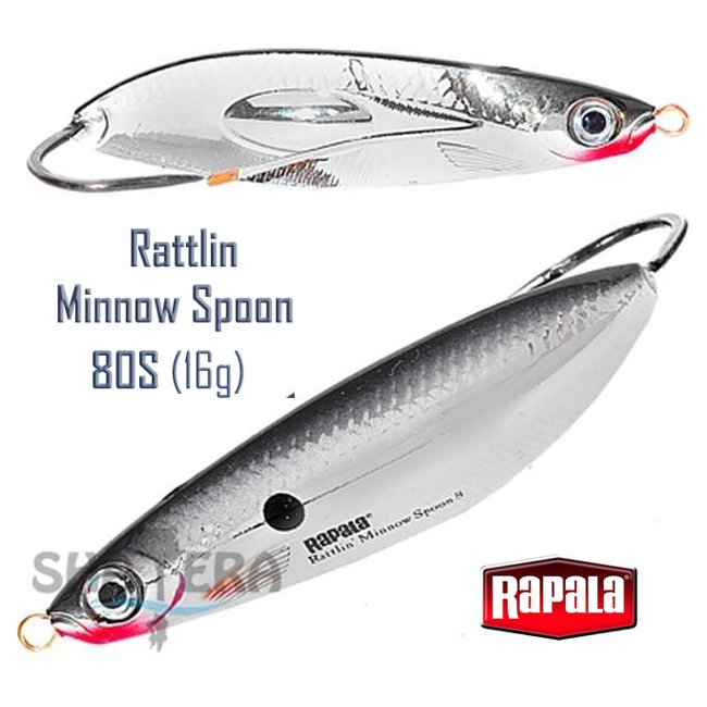 RMSR08 CH Rattlin Minnow Spoon