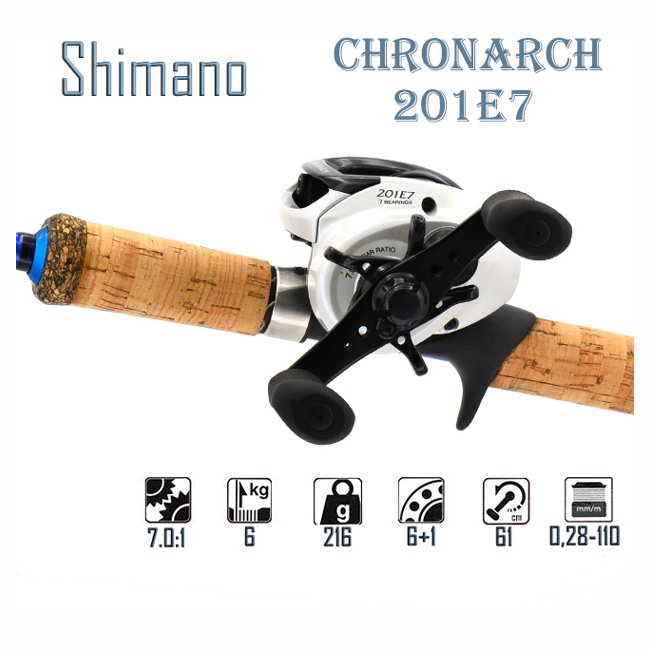 Shimano Chronarch 201 E7 (LH)