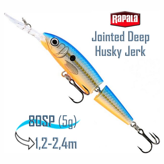 JDHJ08 BSD Jointed Deep Husky Jerk