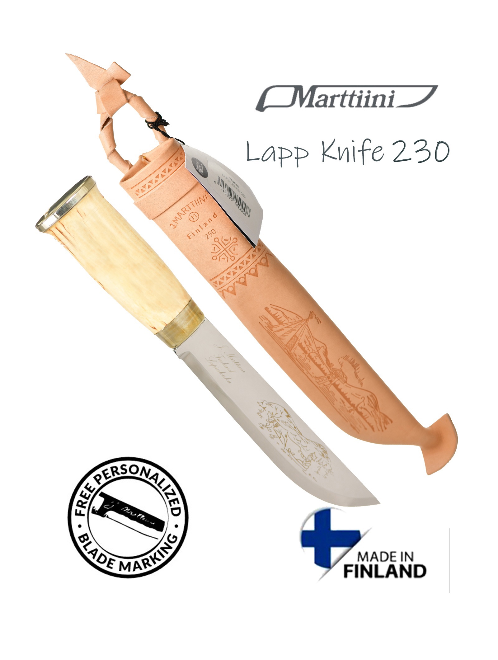 Marttiini Нож Lapp Knife 230 (230010) Marttiini Нож Lapp Knife 230 (230010)