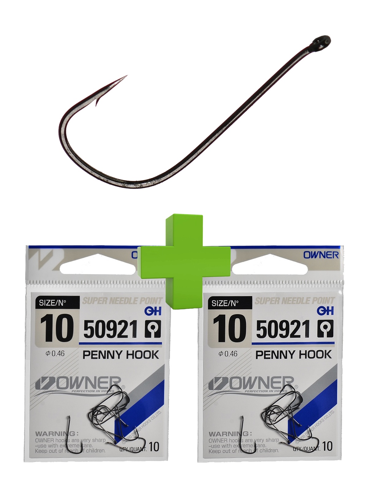 50921 (10+10)  Penny Hook