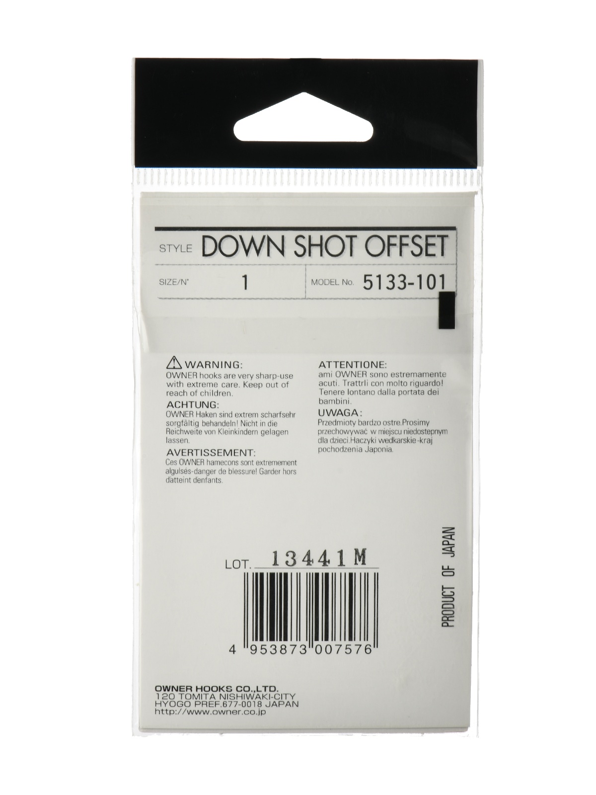 5133-01 Down Shot Offset