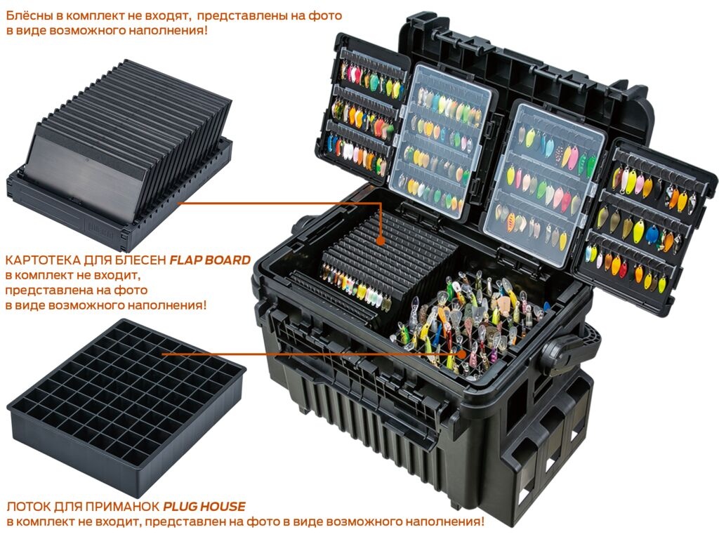 VS-7090A-B Ящик рыболовный - фото4