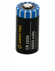 A00102 Батарейка Armytek CR123A Lithium 1600 mAh - фото