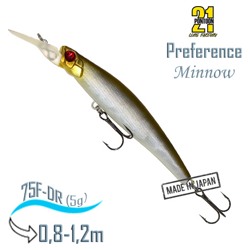 Preference Minnow 75 F-DR A30 - фото
