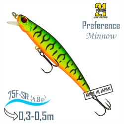 Preference Minnow 75 F-SR A42 - фото