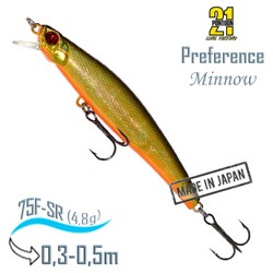 Preference Minnow 75 F-SR A02 - фото