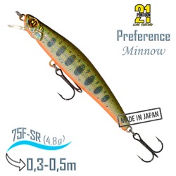 Preference Minnow 75 F-SR A50 - фото