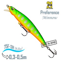 Preference Minnow 75 F-SR A10 - фото