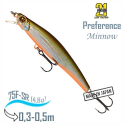 Preference Minnow 75 F-SR A60 - фото