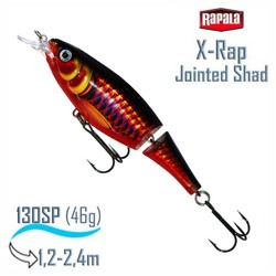 XJS13 TWZ X-Rap Jointed Shad - фото
