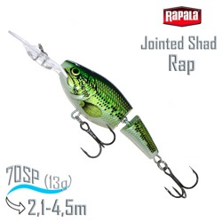 JSR07 BB Jointed Shad Rap - фото