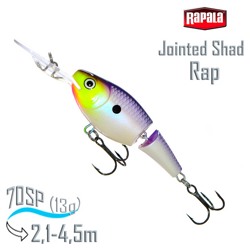 JSR07 PDS Jointed Shad Rap - фото