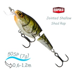 JSSR05 CW Jointed Shallow Shad Rap - фото