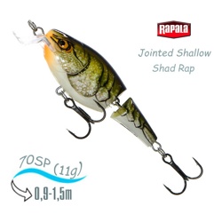 JSSR07 CW Jointed Shallow Shad Rap - фото