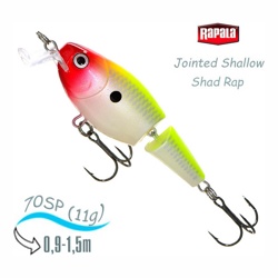 JSSR07 CLN Jointed Shallow Shad Rap - фото