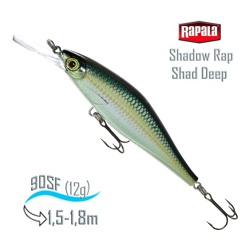 SDRSD09 BLK Shadow Rap Shad Deep - фото