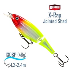 XJS13 CLN X-Rap Jointed Shad - фото