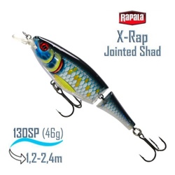 XJS13 SCRB X-Rap Jointed Shad - фото