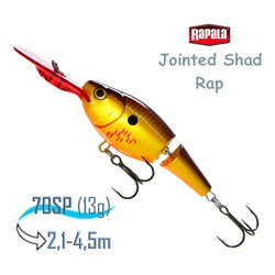 JSR07 BCF Jointed Shad Rap - фото