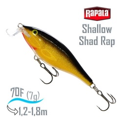 SSR07 G Shallow Shad Rap - фото