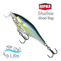 SSR07 ALB Shallow Shad Rap - фото