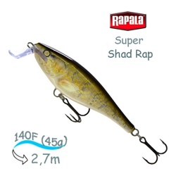 SSR14 W Super Shad Rap - фото