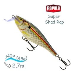 SSR14 SD Super Shad Rap - фото