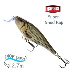 SSR14 ROL Super Shad Rap - фото