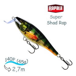 SSR14 PEL Super Shad Rap - фото