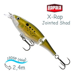 XJS13 BNK X-Rap Jointed Shad - фото