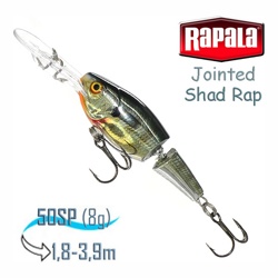 JSR05 CBG Jointed Shad Rap - фото